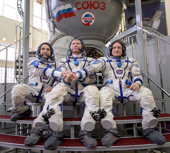 Astronauts Prepare For Spaceflight In Russia
