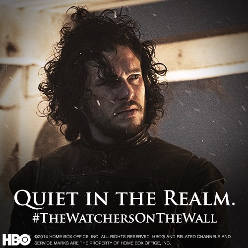 Kit Harington played Jon Snow in "Game of Thrones." 