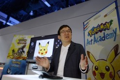 Sunekazu Ishihara, president and chief executive officer of The Pokemon Company and producer of Pokemon, introduces the new 