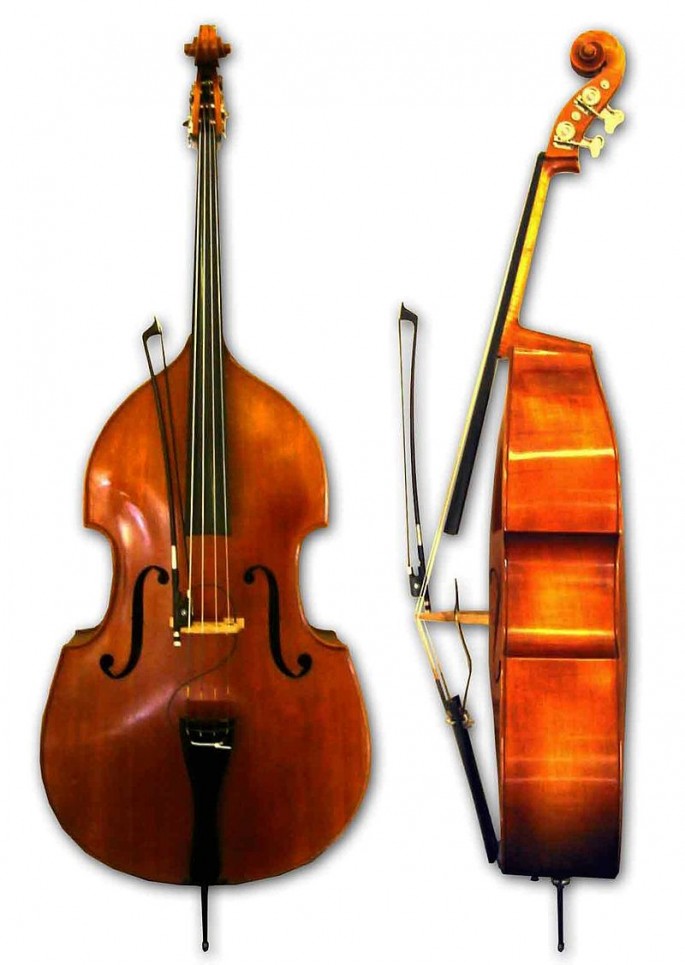 "The Double Bass" is a play that features just one actor, who interacts with his musical instrument.