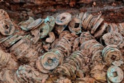 Chinese archaeologists have excavated 2 million copper wuzhu coins from the imperial tomb for the Marquis of Haihun State, near present-day Nanchang.