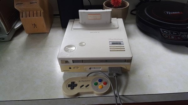 Nintendo Playstation Prototype Console