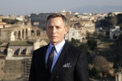 Actor Daniel Craig poses during a photo call for the new James Bond film “Spectre” in downtown Rome, Feb. 18, 2015. 