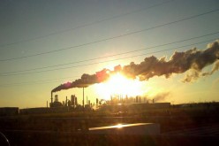 ExxonMobil oil refinery in Joliet, Illinois.