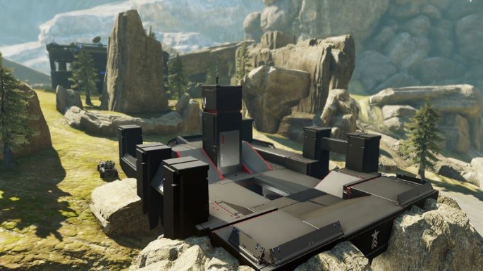 "Basin" is one of the new "Forge" maps coming to "Halo 5: Guardians" in the new update for November.