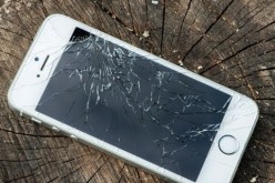 A cracked Apple iPhone screen is very hard and expensive to replace. 