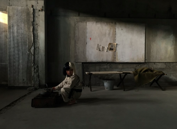 Mahiro Takano from Sia's "Alive" music video