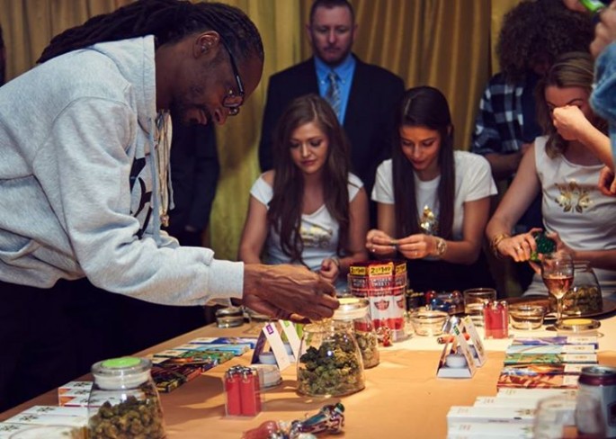 Snoop Dogg at 'Leafs by Snoop' Launch