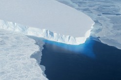The Thwaites glacier in the West Antarctic Ice Sheet.