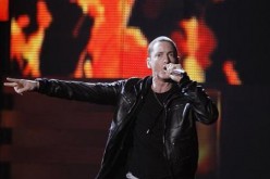 Eminem performs ''Love The Way You Lie'' at the 53rd annual Grammy Awards in Los Angeles, California, February 13, 2011.