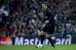 Paris Saint-Germain striker Zlatan Ibrahimović.