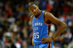 Oklahoma City Thunder forward Kevin Durant is in the hot seat again.