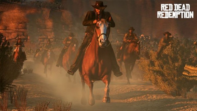'Red Dead Redemption' is an open world action-adventure video game developed by Rockstar San Diego, produced by Rockstar Games and distributed by Take-Two Interactive.