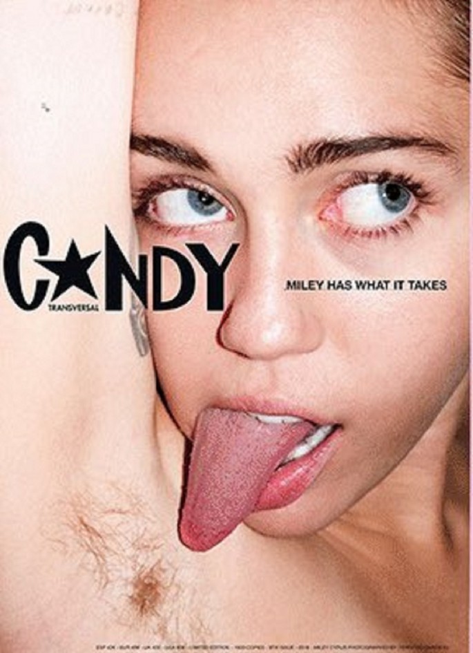 Mley Cyrus Candy Magazine