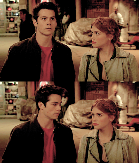 Stiles and Lydia from "Teen Wolf" season 5