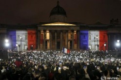 London Vigil for Paris Attacks