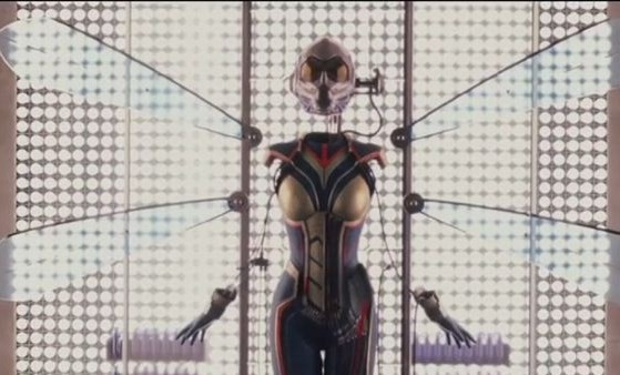 Evangeline Lilly plays the Wasp in Peyton Reed's "Ant-Man and the Wasp." 