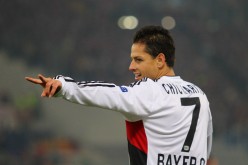 Bayer Leverkusen striker Javier 