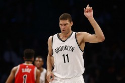 Brooklyn Nets center Brook Lopez.