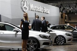 New Class A Mercedes-Benz cars are pictured during a press preview day at the AMI Auto Show in Leipzig June 1, 2012. The show opens to the public on June 2.