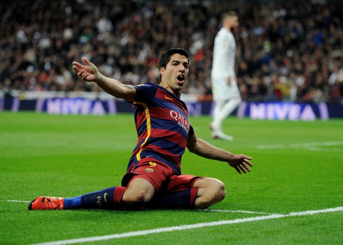 Barcelona striker Luis Suárez scored a double in the recent El Clasico.