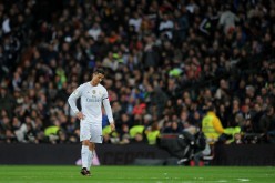 Real Madrid superstar Cristiano Ronaldo looks dejected after his team's 0-4 El Clasico loss to Barcelona last Saturday.