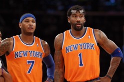 Carmelo Anthony and Amare Stoudemire in NY Knicks
