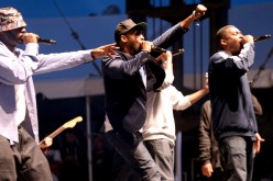 Wu-Tang Clan perform on stage during the 2015 Riot Fest at Downsview Park on September 20, 2015 in Toronto, Canada. 