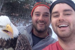 Selfie With Bald Eagle