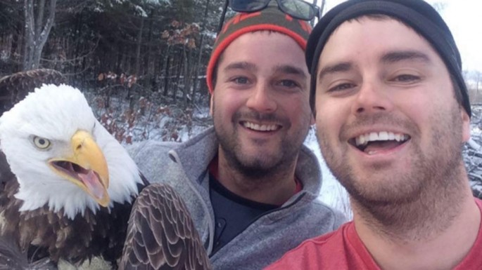 Selfie With Bald Eagle