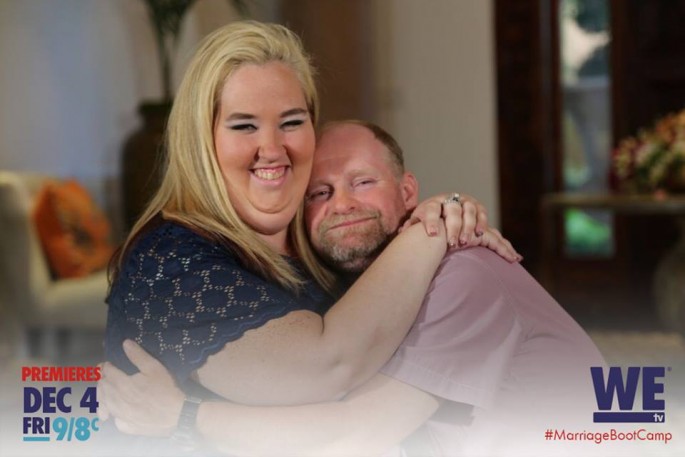 Mama June and Sugar Bear from "Marriage Boot Camp"