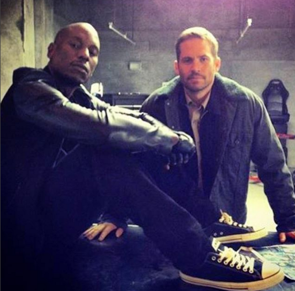 Tyrese Gibson and the late Paul Walker co-starred in "Furious 7."