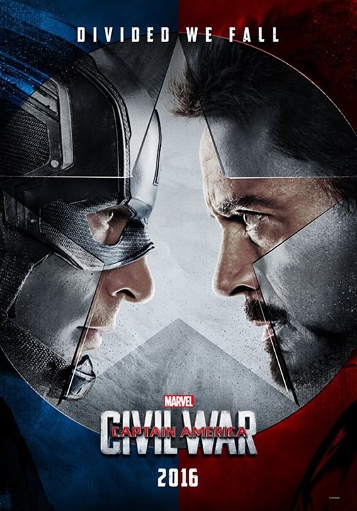 Captain America: Civil War is the third installment of the Captain America films directed by Joe and Anthony Russo staring  Chris Evans, Robert Downey Jr., Scarlett Johansson and Sebastian Stan.