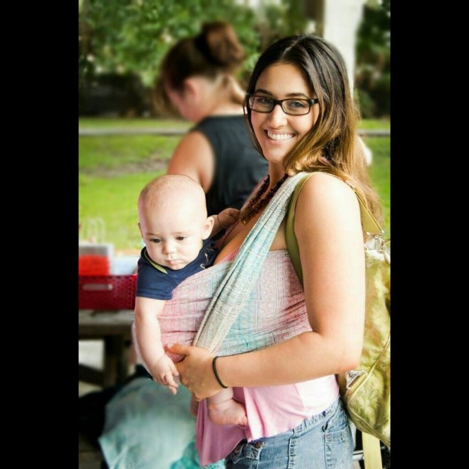 Ashley Kaidel and Baby