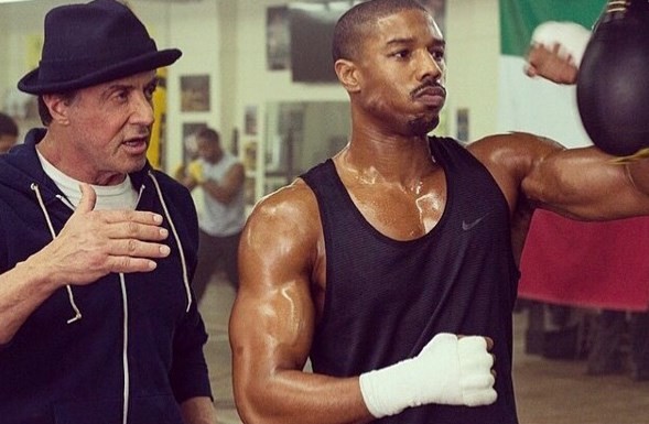 Ryan Coogler's "Creed" stars Sylvester Stallone and Michael B. Jordan.