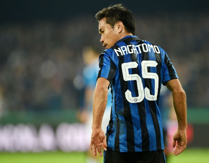 Inter Milan defender Yuto Nagatomo.