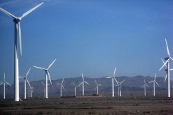 Wind farms have been part of China's efforts to invest in new energy.