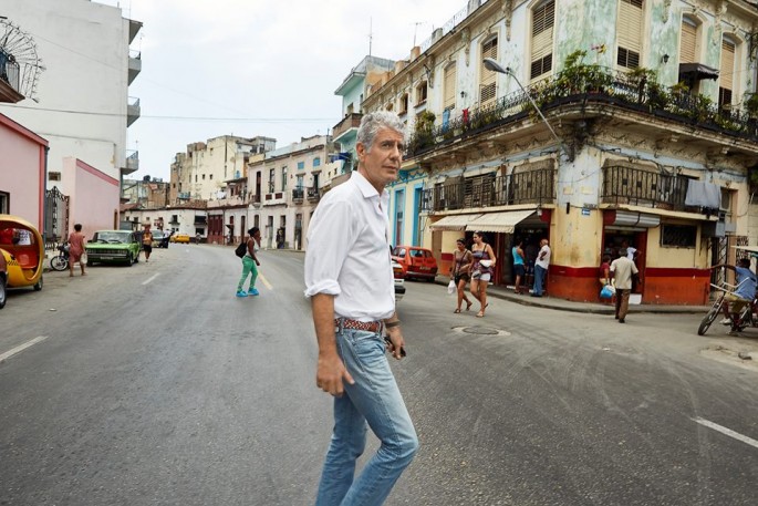 Anthony Bourdain from "Parts Unknown"