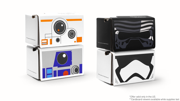 Google Cardboard's Star Wars Edition