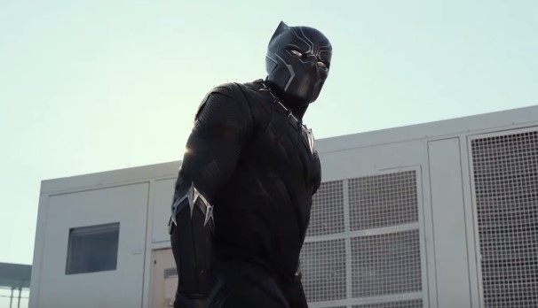 Chadwick Boseman plays the character of T'Challa/Black Panther in 2015's "Captain America: Civil War."