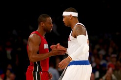Dwyane Wade and Carmelo Anthony: future teammates?
