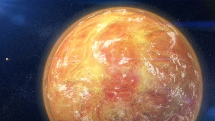 Japan space probe Akatsuki released first photos of Venus | An artist's perspective of Venus