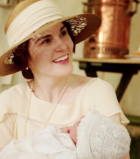 "Downton Abbey" stars Michelle Dockery.