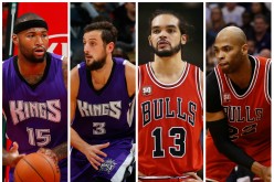 NBA Trade Rumors (from L to R): DeMarcus Cousins, Marco Belinelli, Joakim Noah, and Taj Gibson.