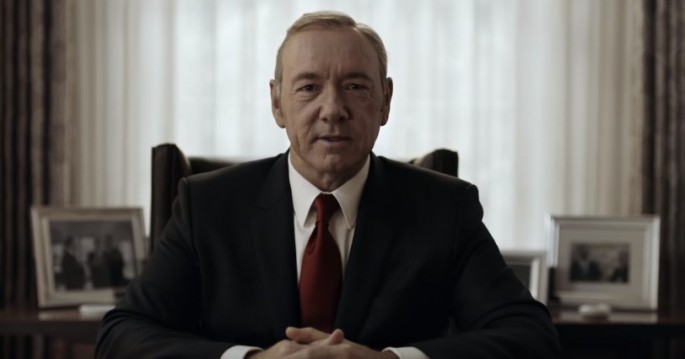 Kevin Spacey plays President Frank Underwood in Netflix's "House of Cards," which is expected to start its fifth season in March 2017.