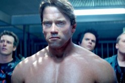 Arnold Schwarzenegger plays the Terminator.