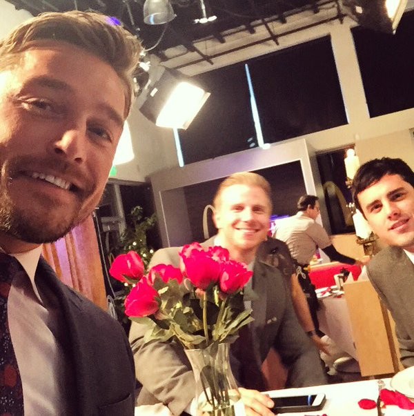 Chris Soules, Sean Lowe and Ben Higgins from "The Bachelor"