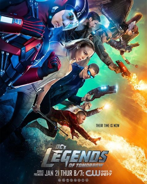 Our team of heroes as they prepare to take out the villain, Vandal Savage, in the upcoming CW DC series, "Legends of Tomorrow." The series will air on January 16, 2016.