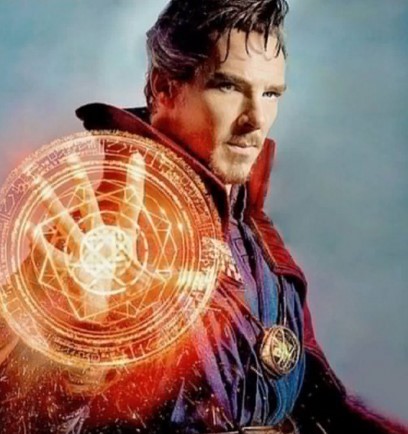Benedict Cumberbatch plays Doctor Strange.