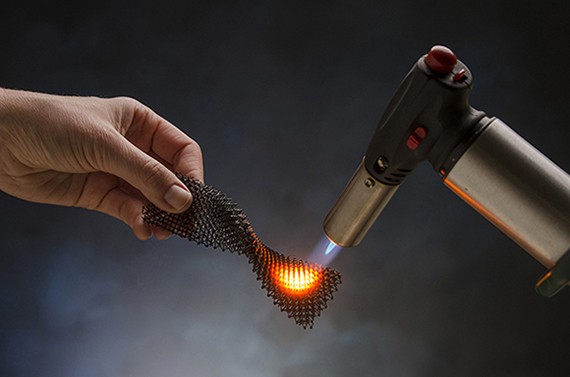 Super strong and flexible 3D printed ceramic parts can withstand up to 1,700 degrees Celsius heat conditions.